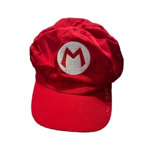 Super Mario Bros Mario Cap Gamer Fan Merchandise Cosplay‎ Elastic Hat